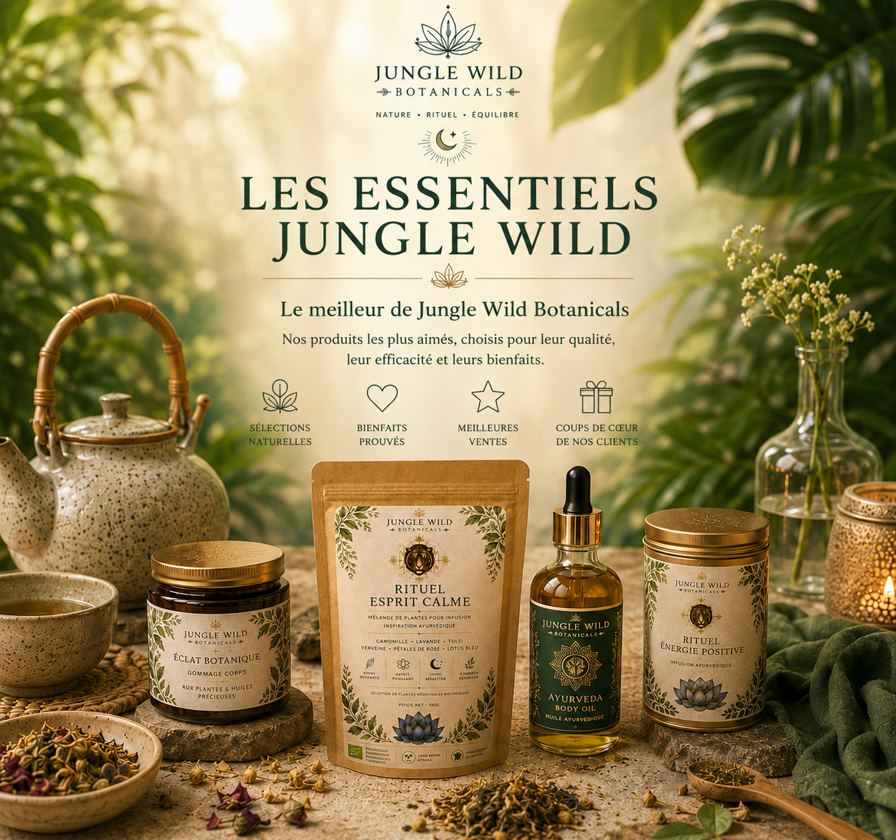 🌿 Les Essentiels Jungle Wild