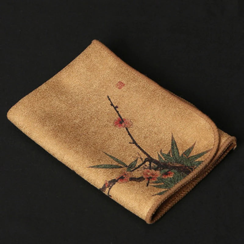 Serviette à Thé Japonaise – Microfibre Ultra Absorbante