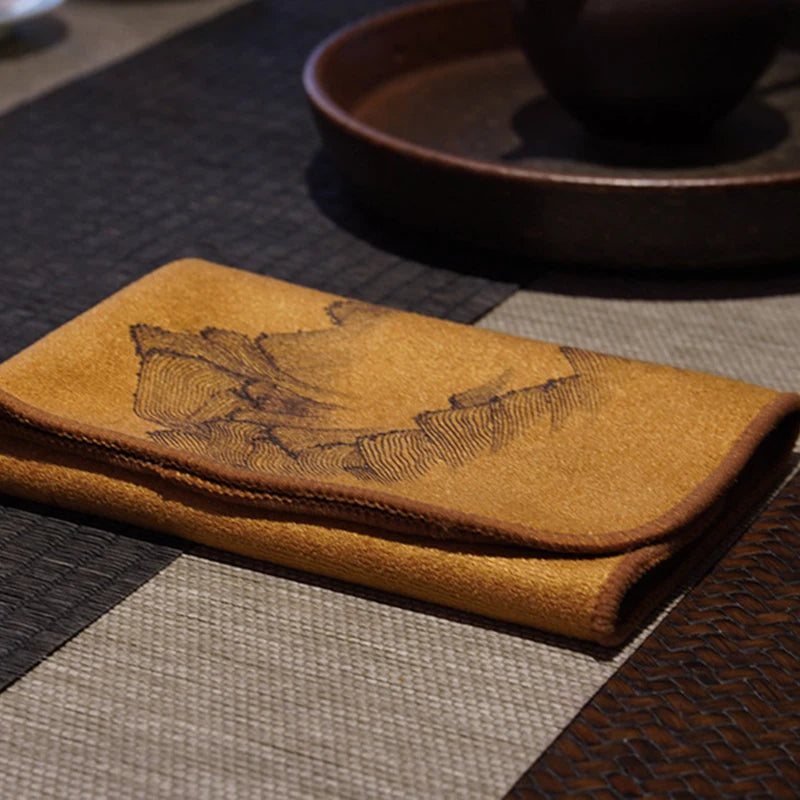 Serviette à Thé Japonaise – Microfibre Ultra Absorbante