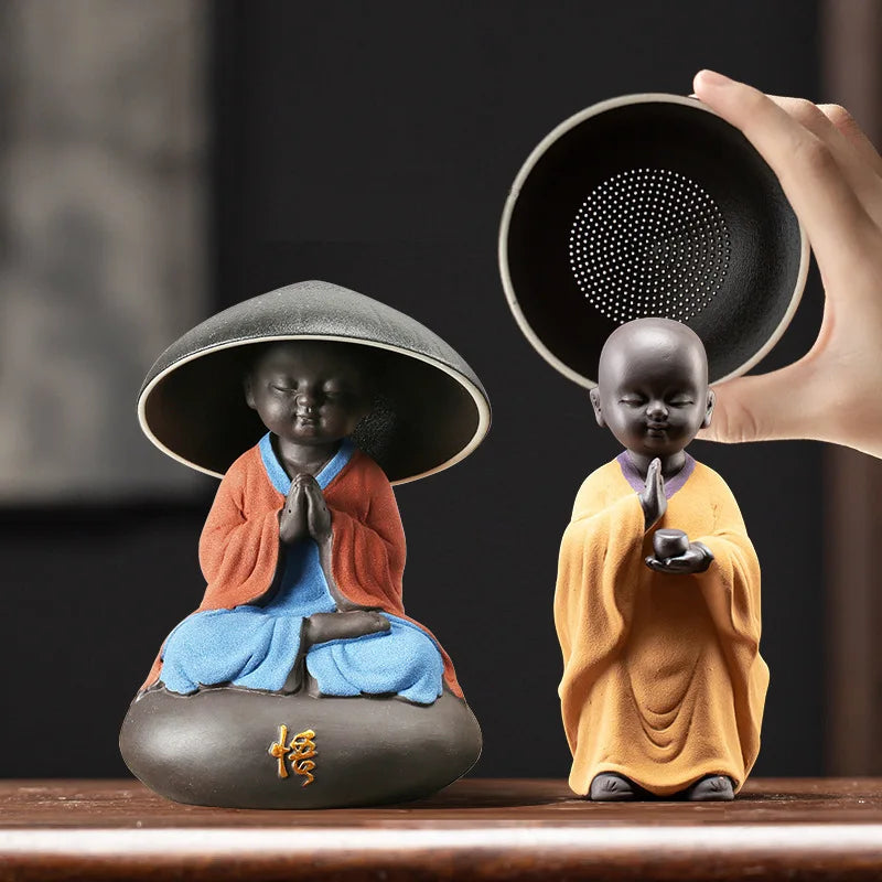 Filtre à Thé Petit Moine en Céramique