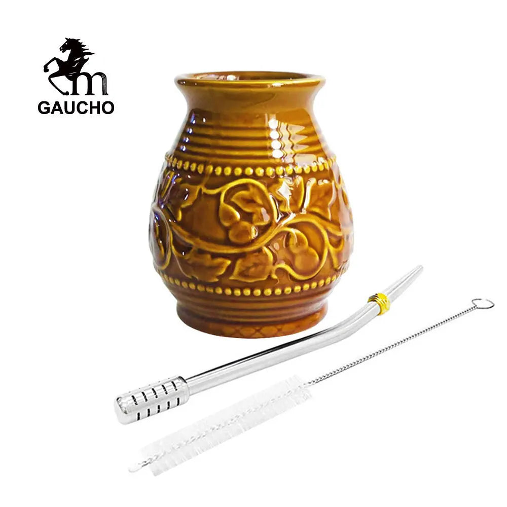 Calebasse en Céramique pour Yerba Maté