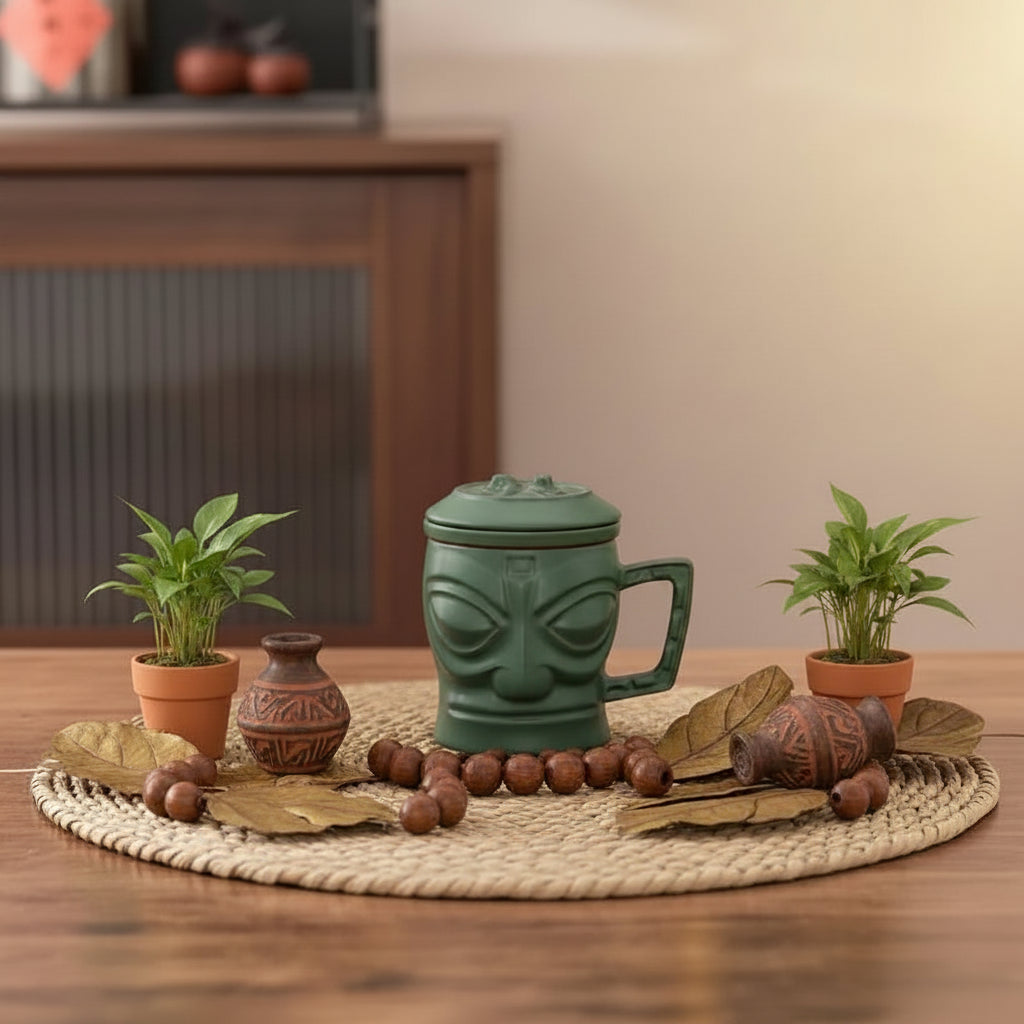 Tasse à Thé Artisanale en Céramique