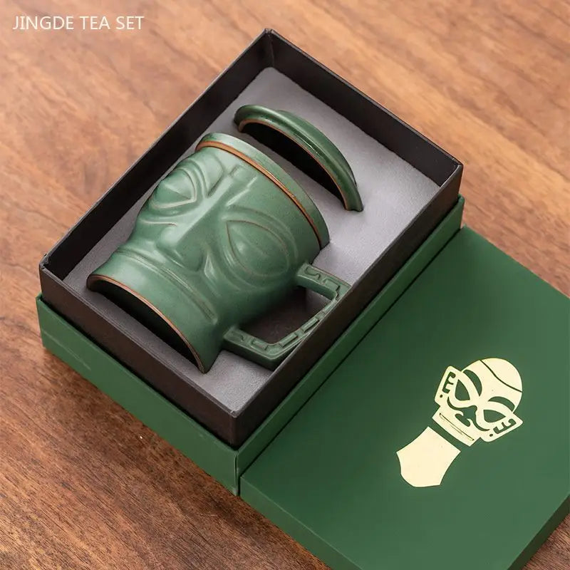 Tasse à Thé Artisanale en Céramique