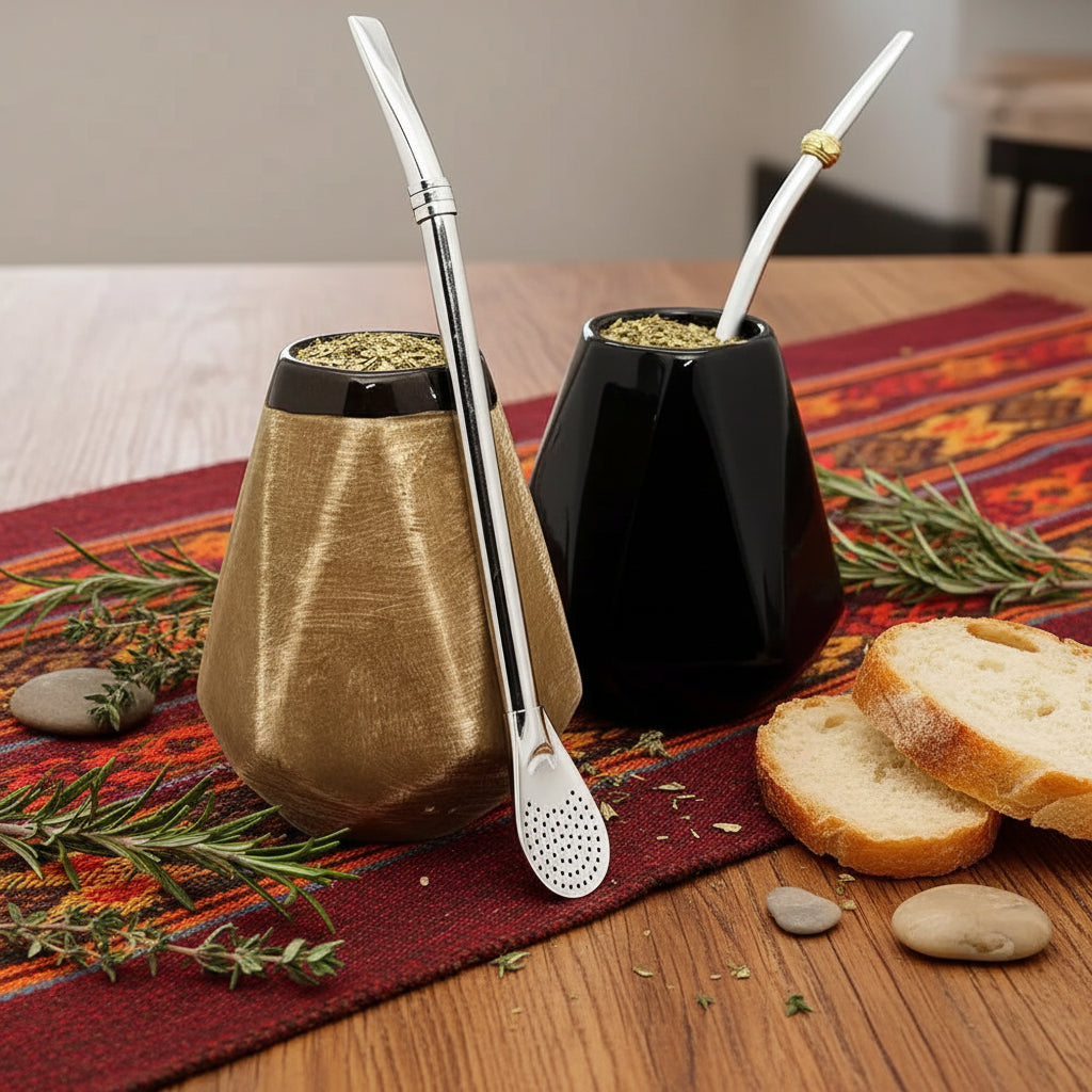 Calebasse en Céramique Artisanale pour Yerba Maté - 250 ml