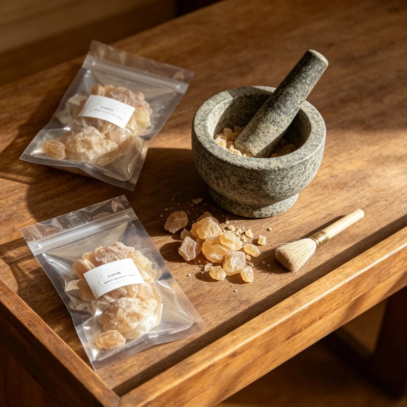 Résine de Copal Blanc Premium