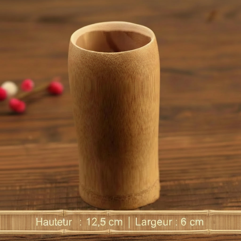 Tasse en Bambou Naturel