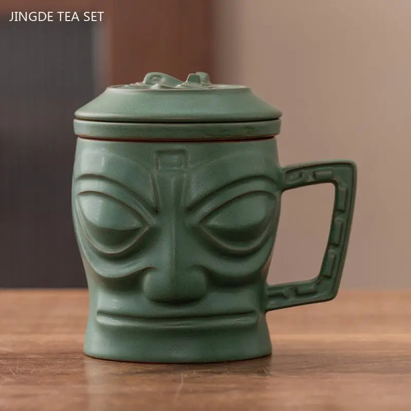 Tasse à Thé Artisanale en Céramique