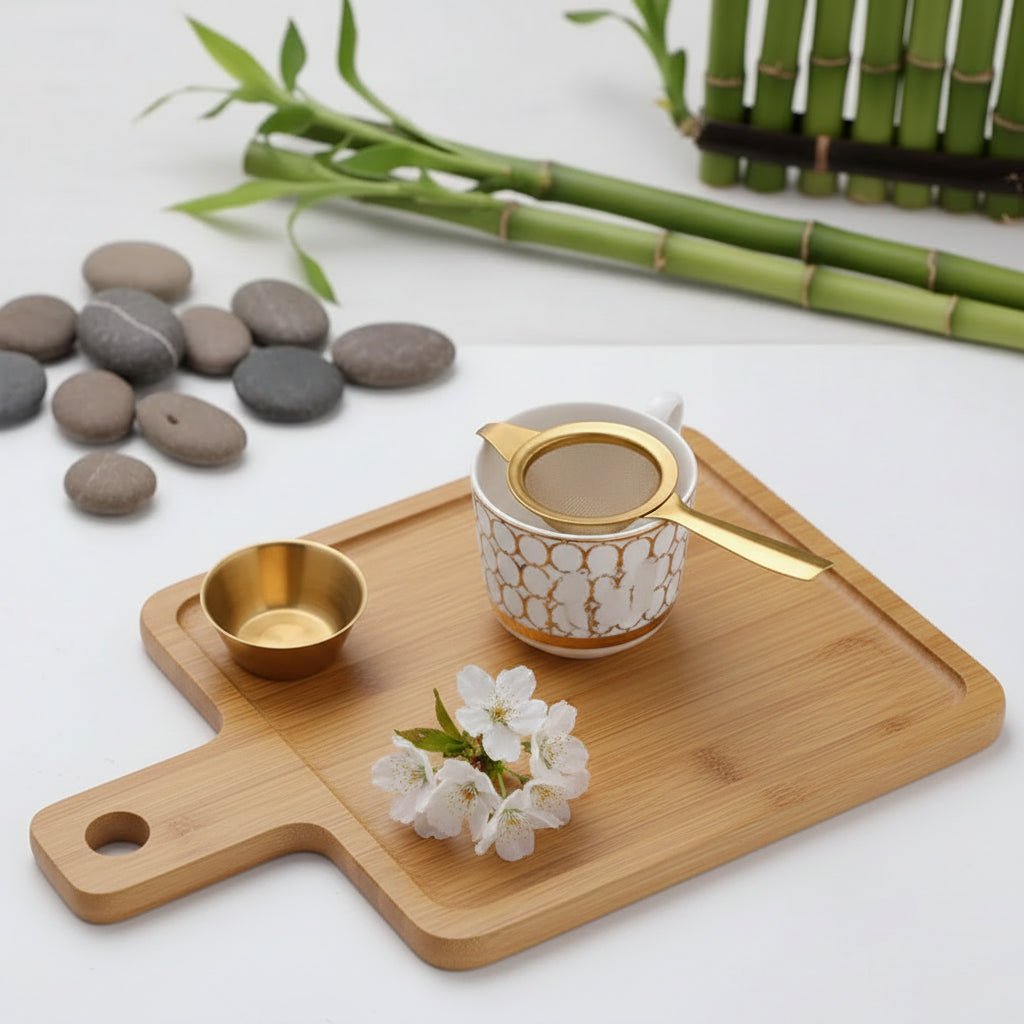 Infuseur à Thé Kung Fu – Filtre en Acier Inoxydable Réutilisable