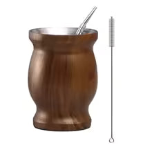 Calebasse à Maté en Acier Inoxydable 304