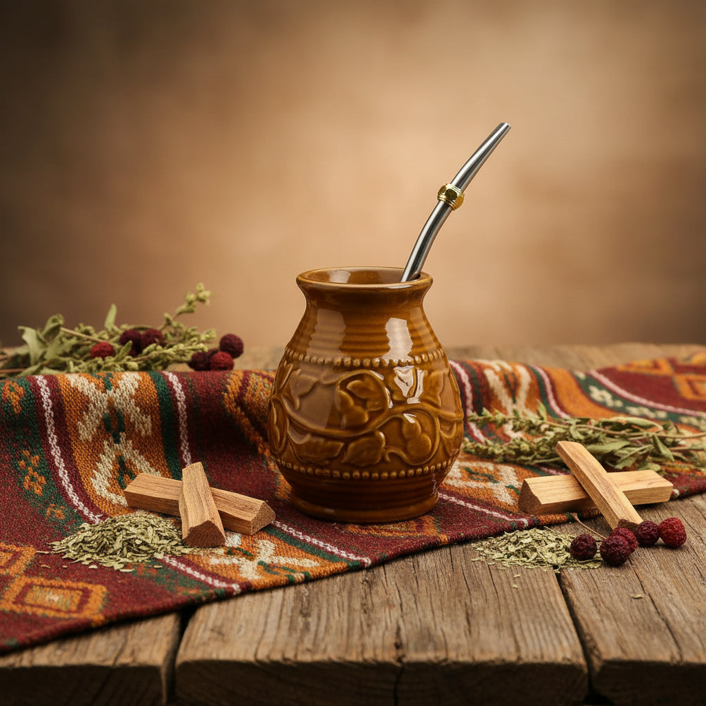 Calebasse en Céramique pour Yerba Maté