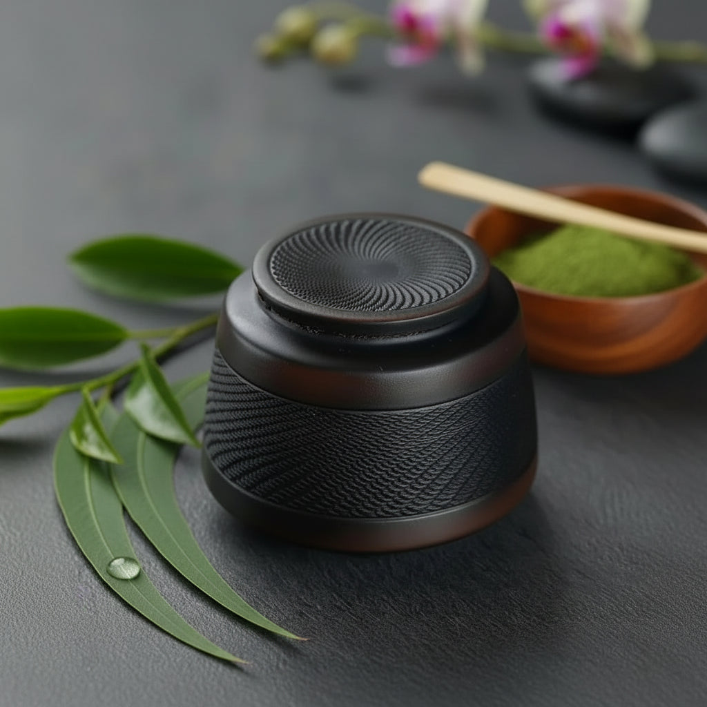 Boîte de Conservation pour le Thé en Céramique