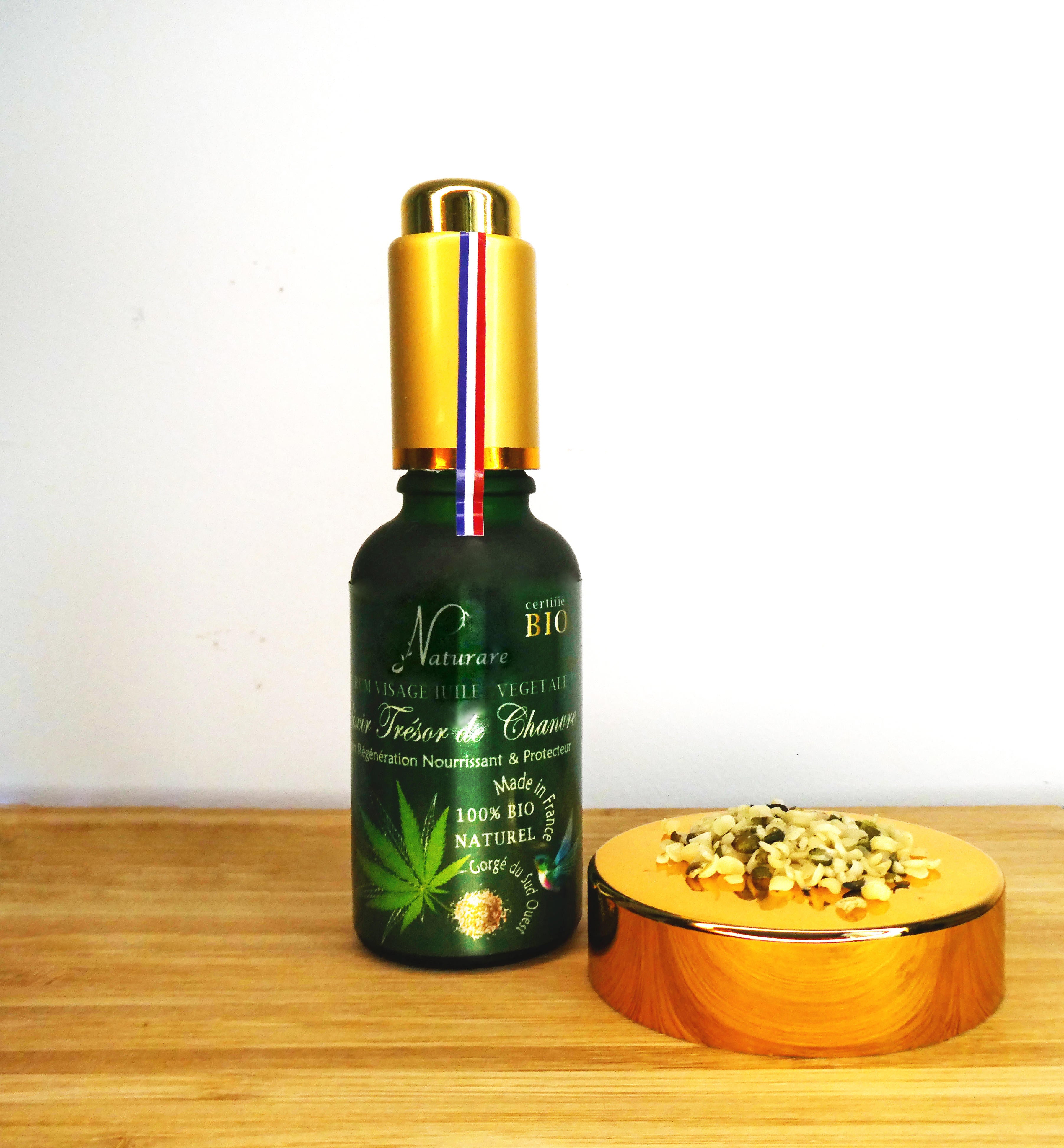 ELIXIR TRESOR DE CHANVRE BIO - Sérum Huile Végétale Complément Alimentaire