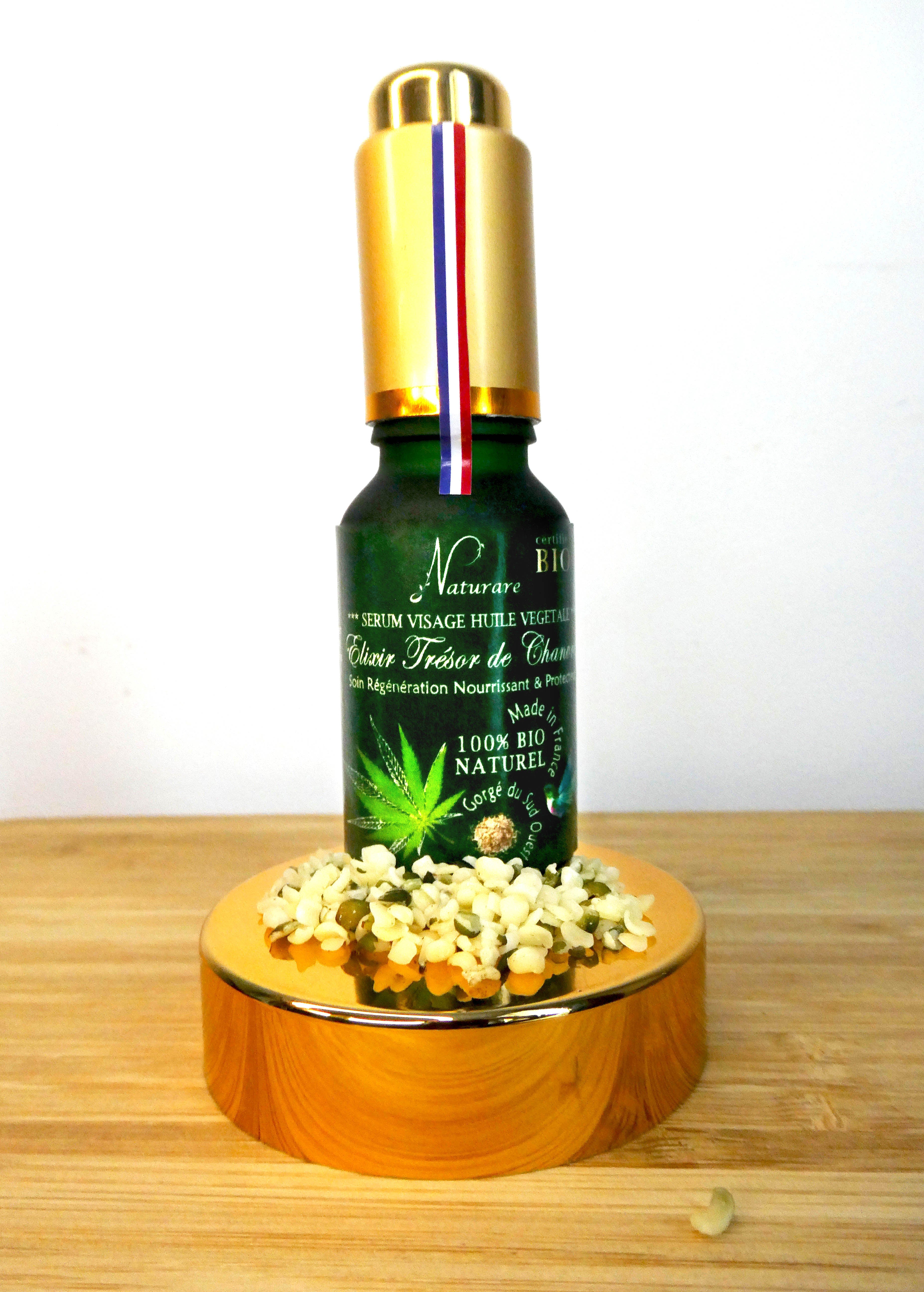 ELIXIR TRESOR DE CHANVRE BIO - Sérum Huile Végétale, Compléments Alimentaires