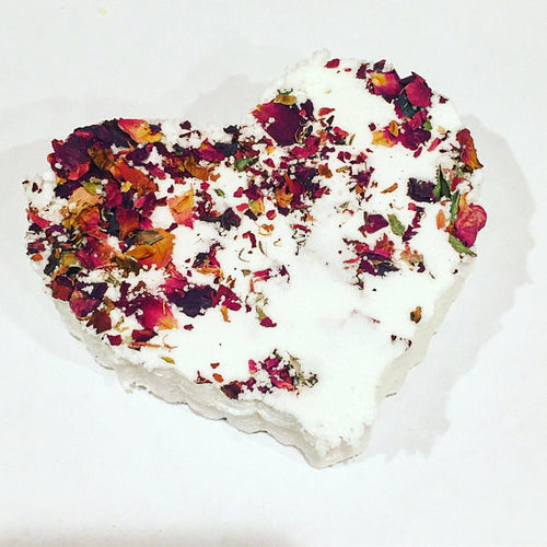 Bombe de bain Cœur de Rose